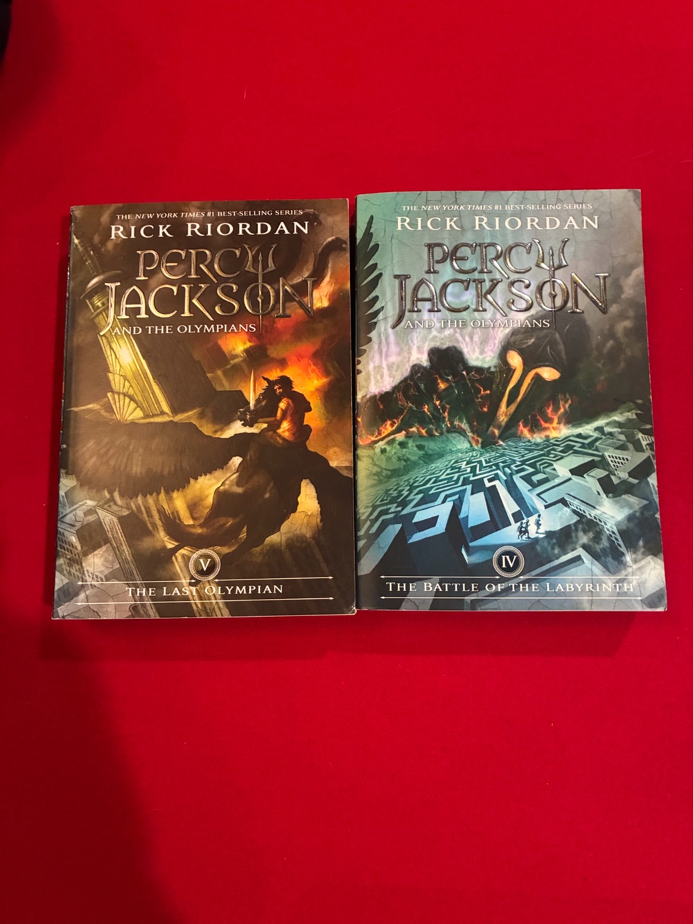 Percy Jackson Paperback Books